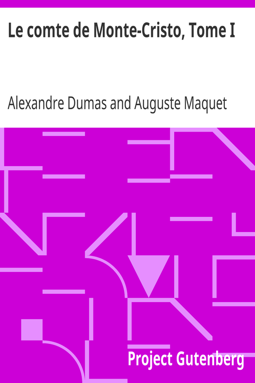 Couverture du livre Le Comte de Monte-Cristo